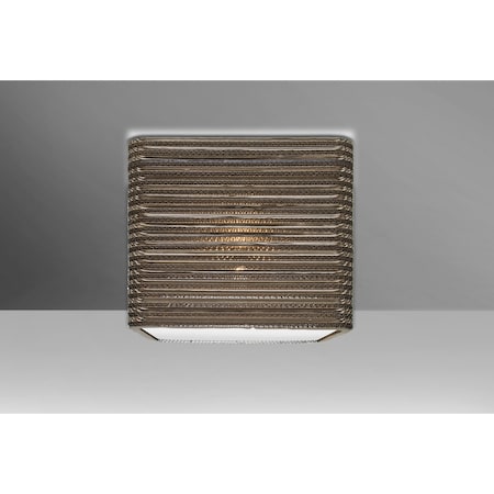 Besa Lighting Kirk 12 Ceiling, Bronze Finish, 1x9W LED KIRK12C-LED-BR